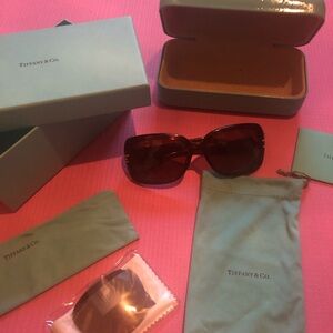 Tiffany & Co. Brown Sunglasses